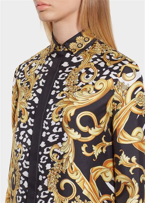 versace blous maastricht|Versace blouses for women.